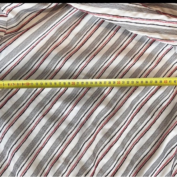 JW Anderson beaded stripe drape shirt - Picture 5 of 7